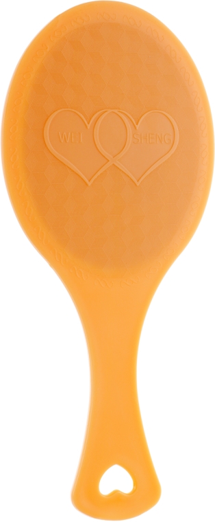 Дитячий гребінець з ручкою і дзеркальце, CLR-335, помаранчевий - Christian — фото N3