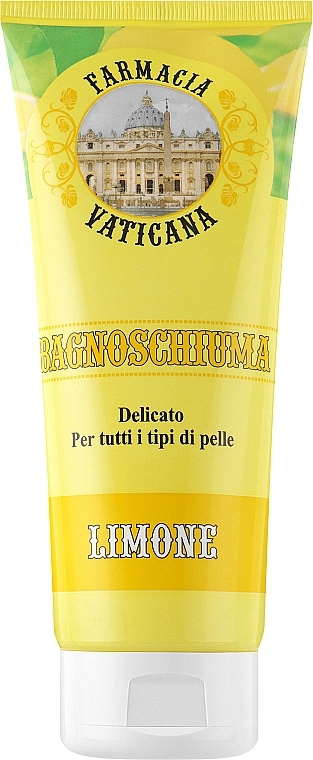 Гель для душа с ароматом лимона - Farmacia Vaticana — фото N1