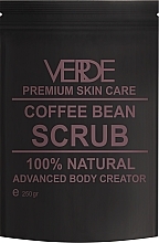 Парфумерія, косметика Шоколадно-кавовий скраб для тіла - Verde Coffee Bean Scrub