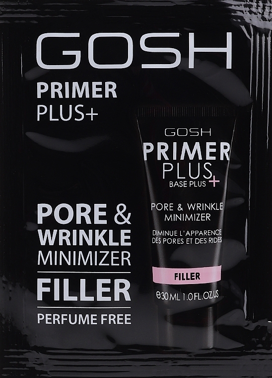 ПОДАРОК! Праймер для лица - Gosh Copenhagen Primer Plus Pore & Wrinkle Minimizer (пробник) — фото N1