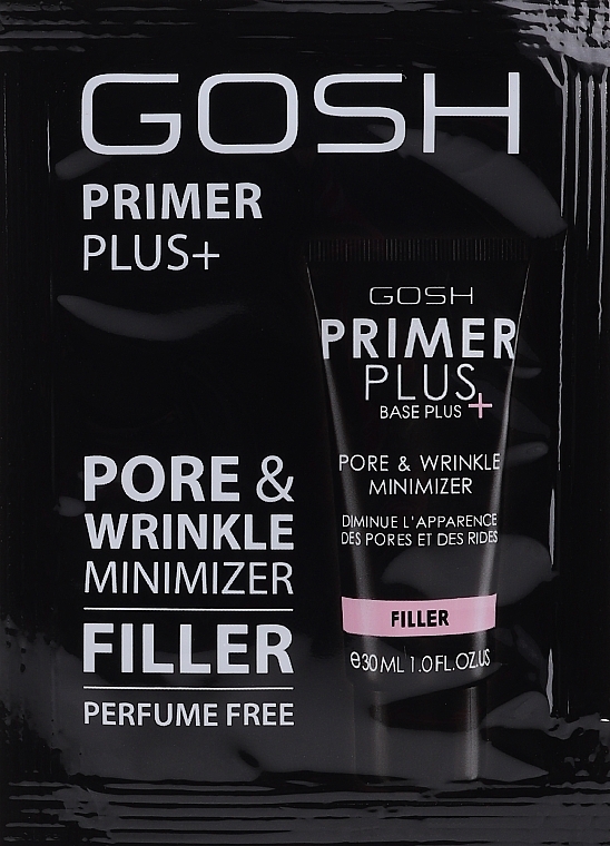 ПОДАРУНОК! Праймер для обличчя - Gosh Copenhagen Primer Plus Pore & Wrinkle Minimizer (пробник) — фото N1