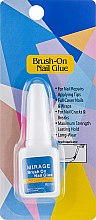 Клей для дизайну нігтів - Nails Molekula Brush On Nail Glue — фото N3