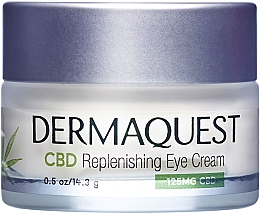 Крем для шкіри навколо очей - Dermaquest CBD Replenishing Eye Cream 125mg — фото N1