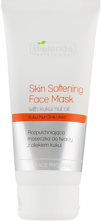 Смягчающая маска для лица с маслом кукуи - Bielenda Professional Face Program Skin Softning Face Mask