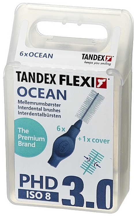 Міжзубні йоржики, 1.2 мм, 6 шт. - Tandex Flexi Ocean — фото N1