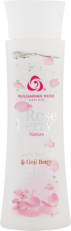 Отшелушивающий гель для душа - Bulgarian Rose Rose Berry Nature Gel — фото N1