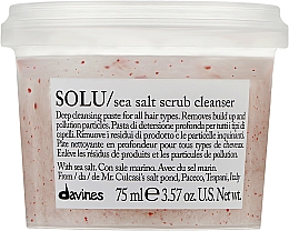 Духи, Парфюмерия, косметика Очищающая паста-скраб с морской солью для всех типов волос - Davines Solu Sea Salt Scrub Cleanser