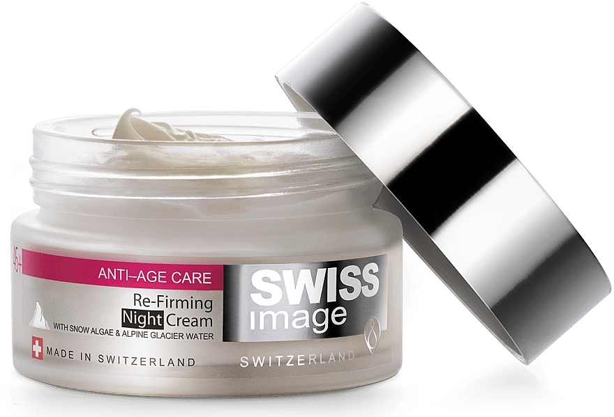 Зміцнювальний нічний крем - Swiss Image Anti-Age 46+ Re-Firming Night Cream — фото N3
