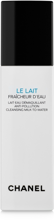 Аква-молочко для зняття макіяжу, з захистом від забруднень навколишнього середовища - Chanel Le Lait Fraicheur D’eau — фото N2
