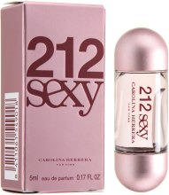 Парфумерія, косметика Carolina Herrera 212 Sexy - Парфумована вода (міні)