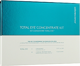 Парфумерія, косметика Набір для шкіри навколо очей - Colorescience Total Eye Concentrate Kit (conc/8ml + patches/12pcs)
