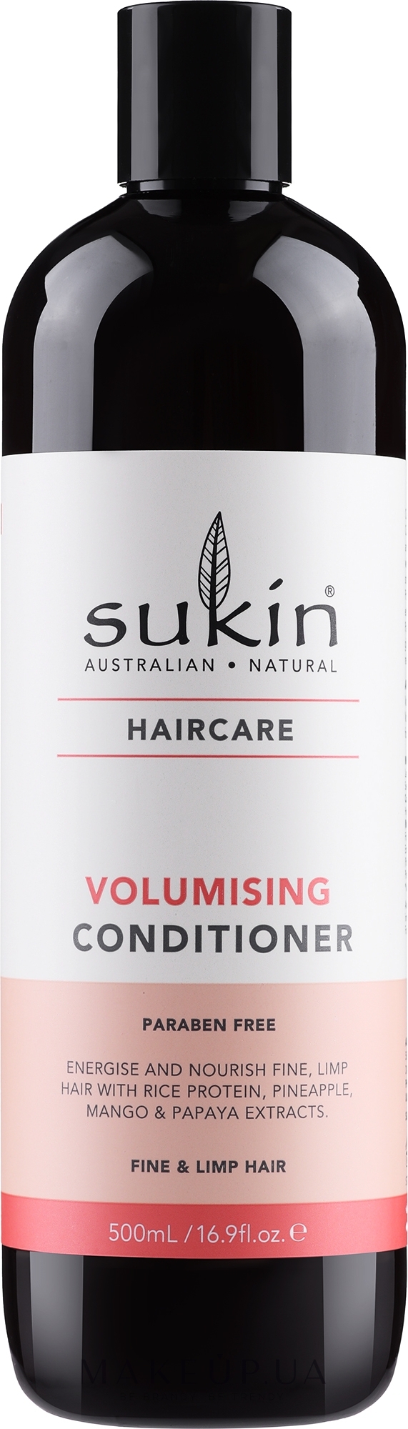 Кондиционер для объема волос - Sukin Volumising Conditioner — фото 500ml