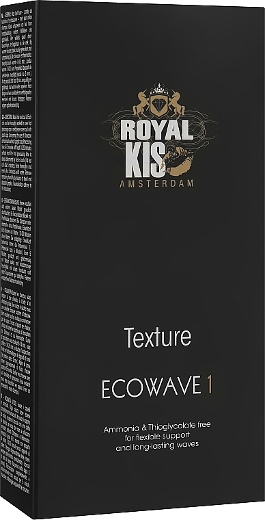 Набор для завивки волос - Kis Royal EcoWave 1 (hair/lot90ml + hair/lot90ml) — фото N1