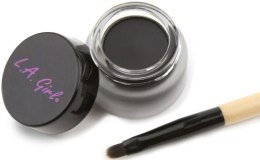 Набір: гелева підводка і пензлик - L.A. Girl Gel Liner Kit — фото N1