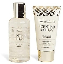 Набор - IDC Institute Scented Bath Gold Bathtub Set (sh/gel/100ml + b/lot/50ml) — фото N2