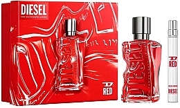 Духи, Парфюмерия, косметика Diesel D Red - Набор (edp/50ml + edp/10ml)