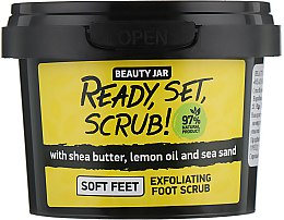 Скраб для ніг "Ready, Set, Scrub!" - Beauty Jar Exfoliating Foot Scrub — фото N2