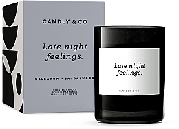 Духи, Парфюмерия, косметика Ароматическая свеча - Candly & Co No.6 Late Night Feelings Scented Candle