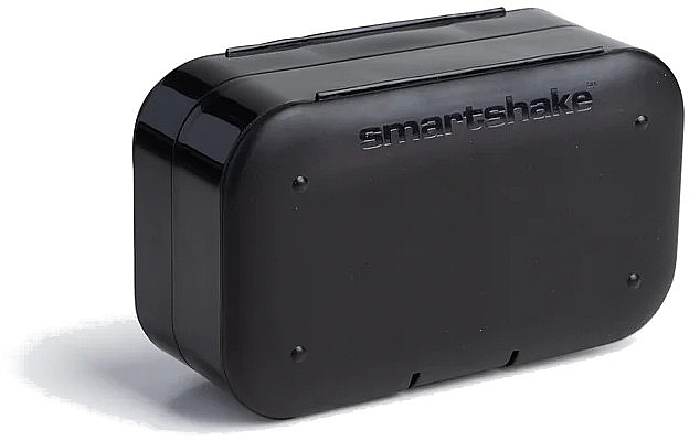 Органайзер для витаминов - SmartShake Pill Box Organizer Black — фото N1