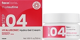 Крем-гель для обличчя з гіалуроновою кислотою - Face Facts The Routine Step.04 Hyaluronic Hydra Gel Cream — фото N2