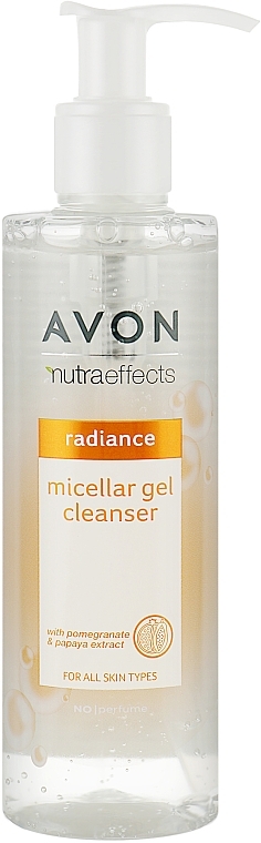 Мицеллярный гель для умывания "Сияние" - Avon Nutra Effects Radiance Micellar Gel Cleanser — фото N1