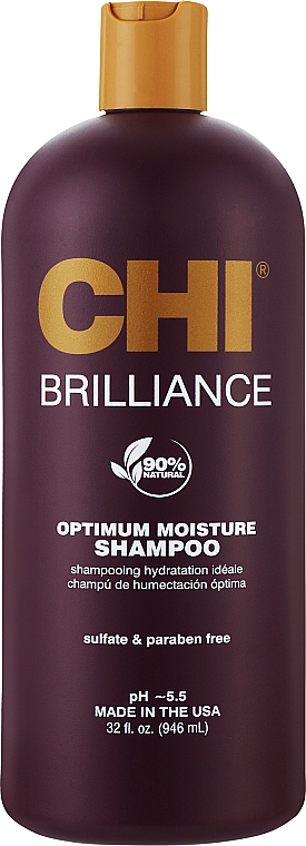 Шампунь для пошкодженого волосся - CHI Deep Brilliance Optimum Moisture Shampoo