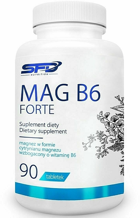 Харчова добавка "Mag B6 Forte" - SFD Nutrition Mag B6 Forte — фото N1