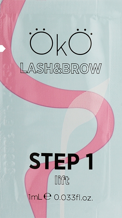 Средство для ламинирования ресниц и бровей - OkO Lash & Brow Step 1 Lift — фото N1