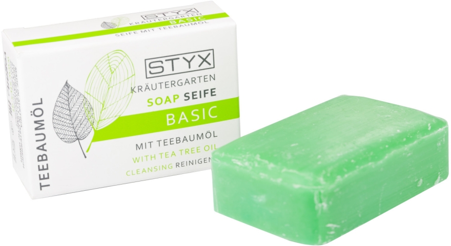 Мыло "Чайное дерево" - Styx Naturcosmetic Basic Soap With Tea Tree Oil — фото N1