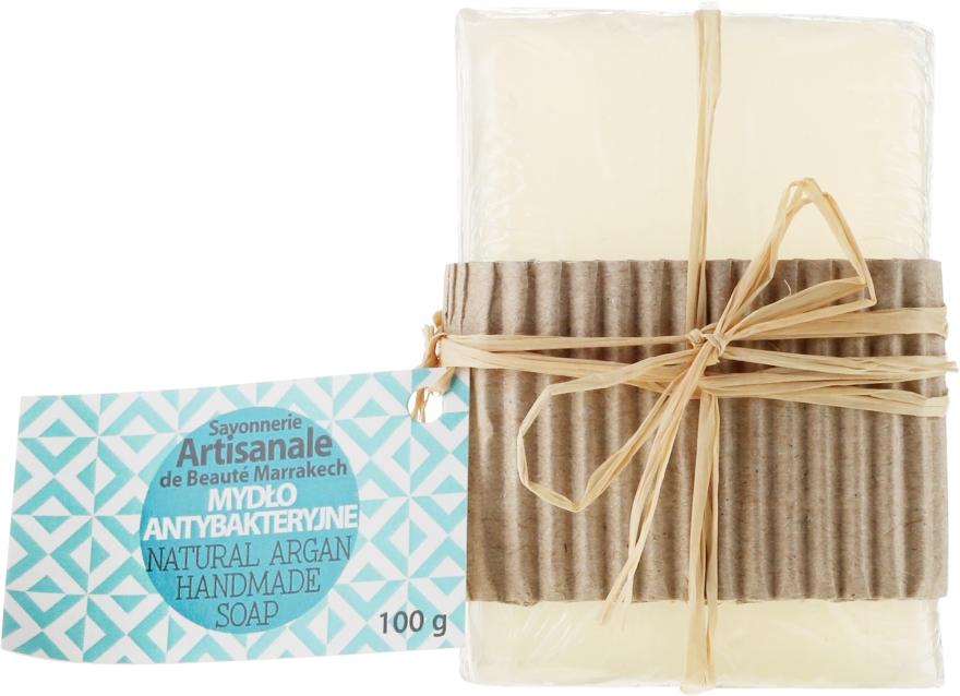 Антибактериальное мыло - Beaute Marrakech Natural Argan Handmade Soap — фото N1