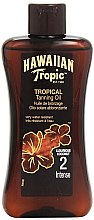 Лосьйон-прискорювач засмаги - Hawaiian Tropic Sun Tan Oil Intense SPF 2 — фото N1