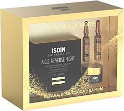 Духи, Парфюмерия, косметика Набор - Isdin Isdinceutics Night Time Set (n/cr/50ml + n/serum/2x2ml + eye/cr/4ml)