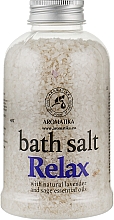 Соль морская для ванн Релакс «Лаванда-шалфей» - Aromatika Bath Salt Relax  — фото N1