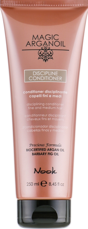 Кондиционер для гладкости тонких и нормальных волос - Nook Magic Arganoil Disciplining Conditioner