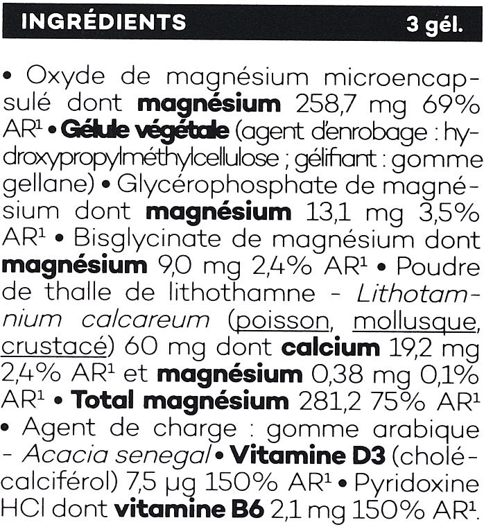 Харчова добавка "Магній" - D-Lab Nutricosmetics Pure Magnesium — фото N3