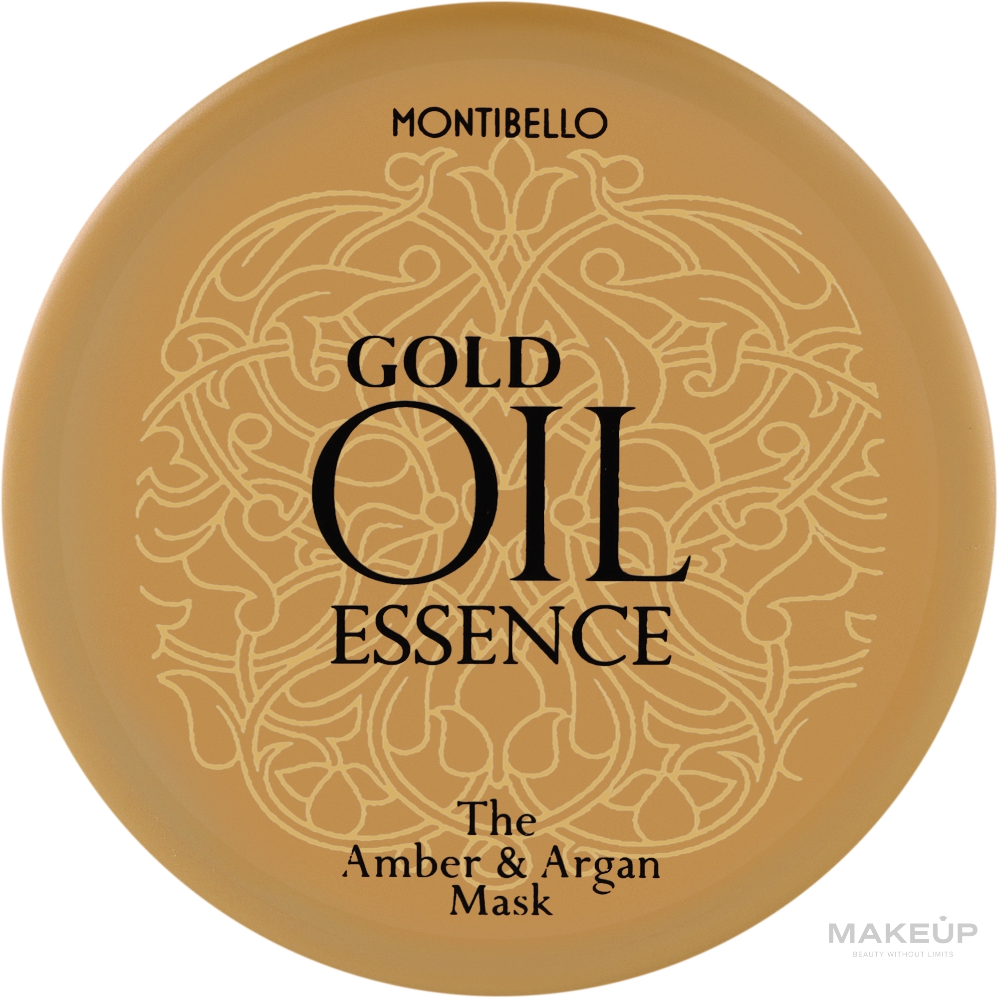 Маска для волос - Montibello Gold Oil Essence The Amber And Argan Mask — фото 200ml