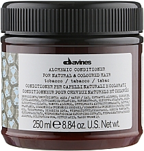 Кондиционер для натуральных и окрашенных волос (табак) - Davines Alchemic Conditioner — фото N1
