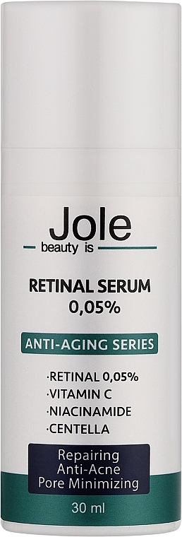 Антивозрастная сыворотка с ретиналем 0.05% - Jole Retinal 0.05% Anti-Age Serum — фото N1