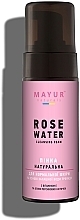 Пенка для умывания натуральная "Роза" - Mayur — фото N1