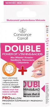 Лечение ногтей с витаминами и АНА кислотами - Constance Carroll PRO Salon Double Power