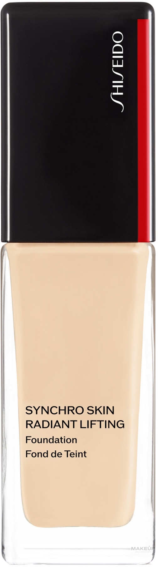 Тональна основа - Shiseido Synchro Skin Radiant Lifting Foundation — фото Alabaster