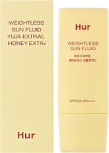 Легкий солнцезащитный флюид для лица SPF50+ - House of Hur Weightless Sun Fluid SPF50+ — фото N2