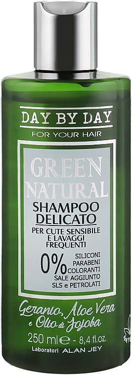 Шампунь делікатний для чутливої шкіри та частого використання - Alan Jey Green Natural Delicate Shampoo