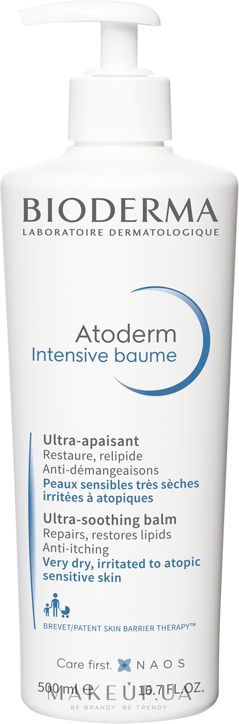 Бальзам "Интенсив" для очень сухой кожи - Bioderma Atoderm Intensive Baume  — фото 500ml