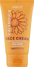 Парфумерія, косметика Крем для обличчя з екстрактом календули - Unice Repairing Calendula Face Cream