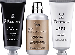 Набор - Baylis & Harding The Fuzzy Duck (sh/body/hair/300 ml + sh/gel/130 ml + aftershave balm/130ml) — фото N2