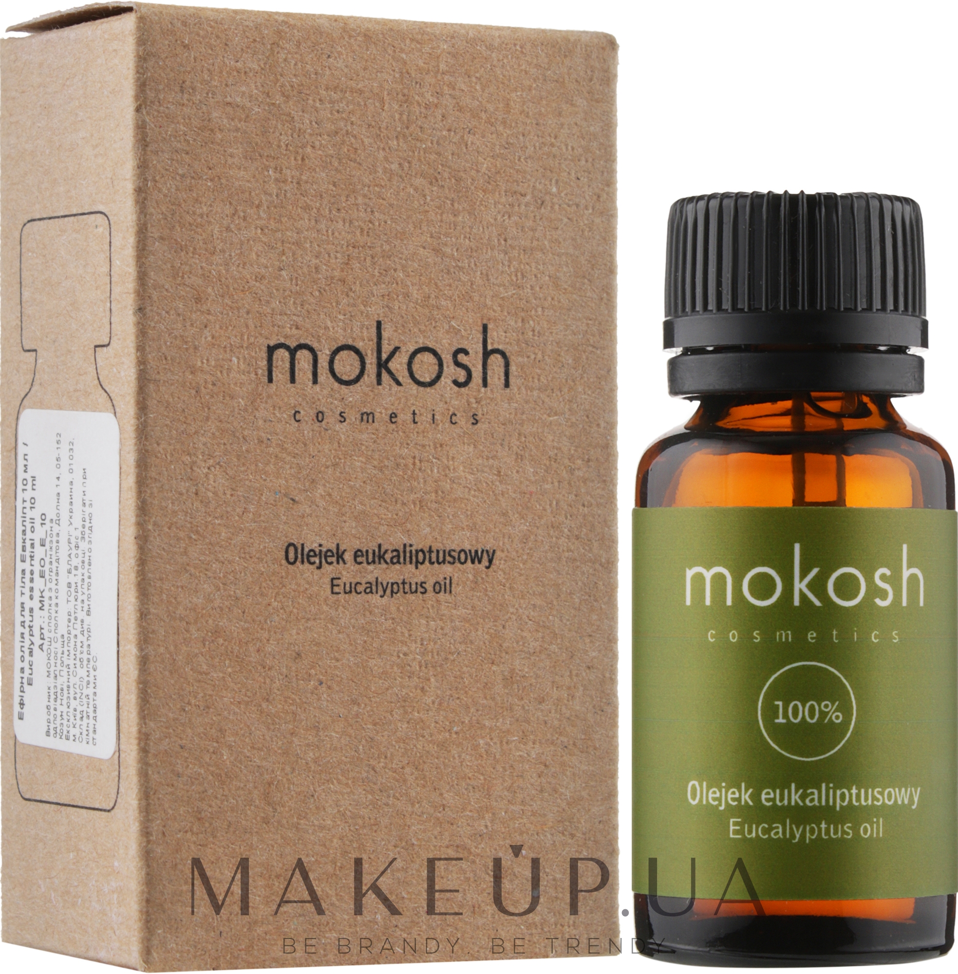 Эфирное масло "Эвкалипт" - Mokosh Cosmetics Eucalyptus Oil — фото 10ml