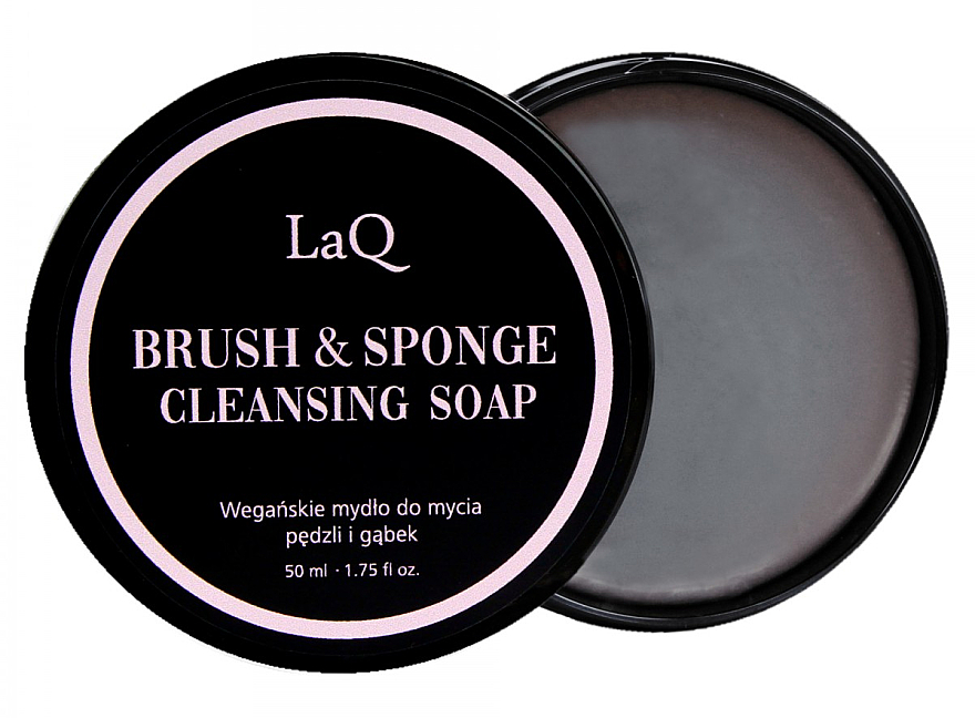 Мило для очищення пензлів і спонжів - LaQ Brush & Sponge Cleansing Soap — фото N1