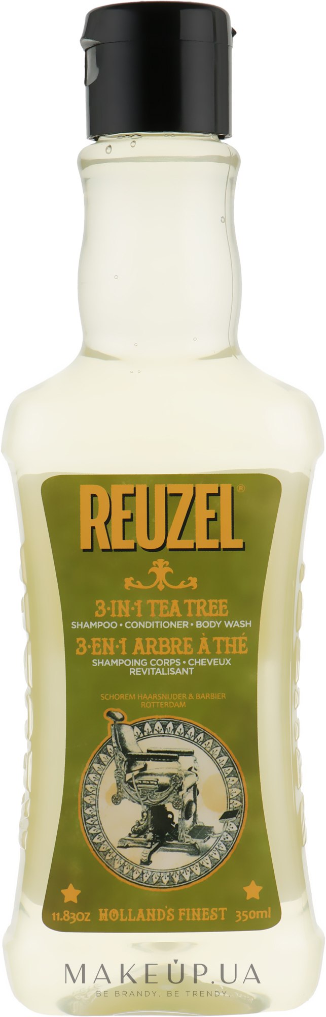 Шампунь 3 в 1 - Reuzel Tea Tree Shampoo Conditioner And Body Wash — фото 350ml