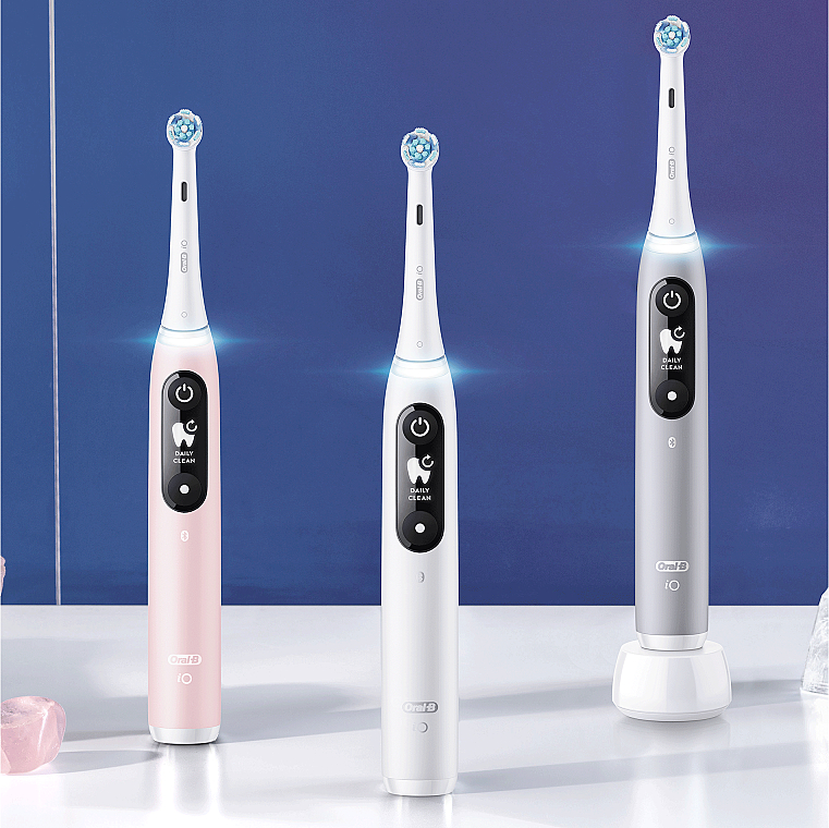 Електрична зубна щітка, біла - Oral-B Braun iO Серія 6 — фото N14